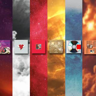 Kanye West album cover wallpaper