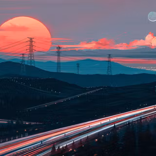 Lofi autumn PC wallpaper