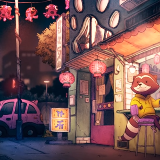 Lofi autumn PC wallpaper