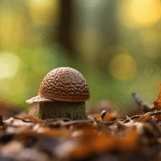 Mushroom autumn wallpaper