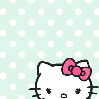 Cute Kawaii vertical Hello Kitty wallpaper