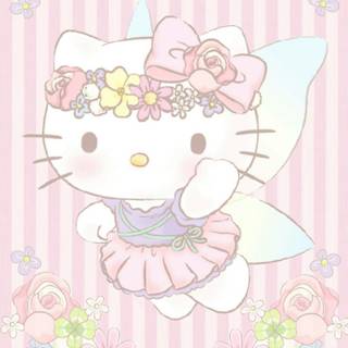 Cute Kawaii vertical Hello Kitty wallpaper