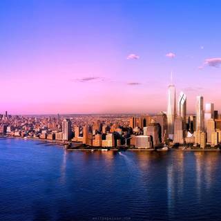 Clean city wallpaper