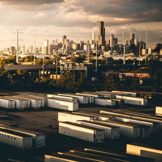 Clean city wallpaper