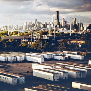 Clean city wallpaper