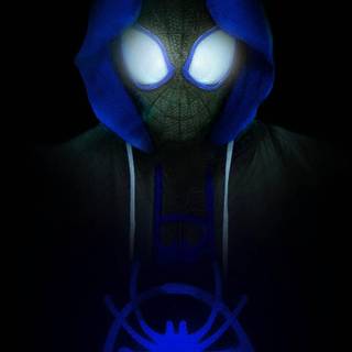 Miles Morales iPhone lock screen wallpaper