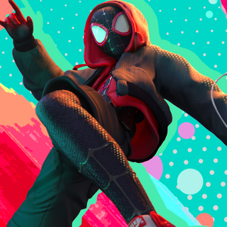 Miles Morales iPhone lock screen wallpaper