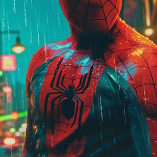 Miles Morales iPhone lock screen wallpaper