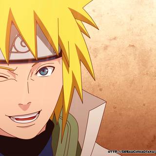 Naruto and Minato 4k wallpaper