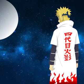 Naruto and Minato 4k wallpaper