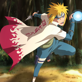 Naruto and Minato 4k wallpaper