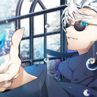 Gojo 4k laptop wallpaper