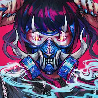 Anime smoking 4k wallpaper