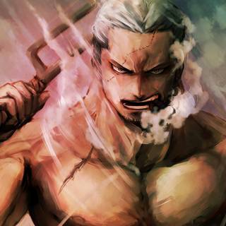 Anime smoking 4k wallpaper