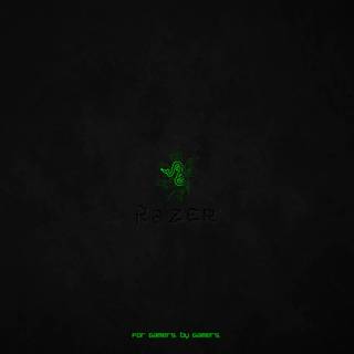 Razer black wallpaper