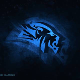 Blue gamer 4k wallpaper