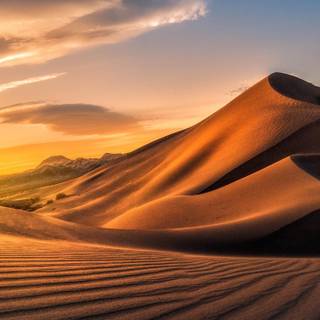 Sand dune 4k wallpaper