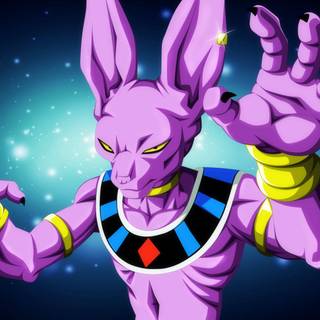 Beerus aesthetic wallpaper