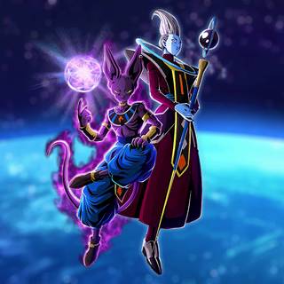 Whis and Beerus wallpaper