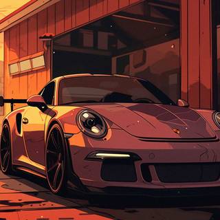 Porsche Gt3 2023 iPhone wallpaper