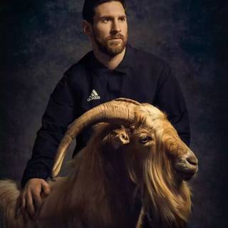Messi is the GOAT wallpaper