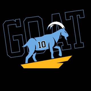 Messi is the GOAT wallpaper