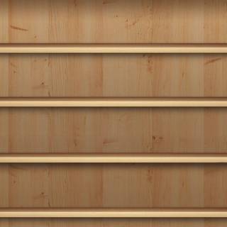 Desktop shelf HD wallpaper