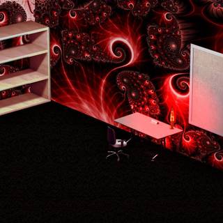 Desktop shelf HD wallpaper