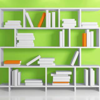 Desktop shelf HD wallpaper