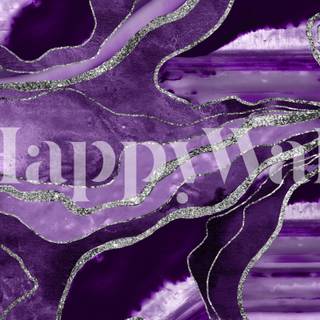 Purple and silver wallpaper