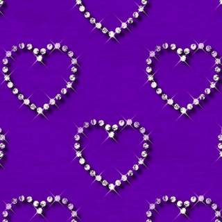Purple and silver wallpaper