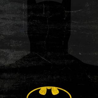 Minimal Android Batman wallpaper