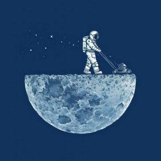 Minimal Android Batman wallpaper