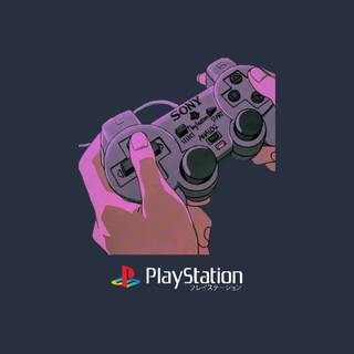 Retro night PS4 wallpaper