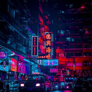 City aesthetic anime wallpaper