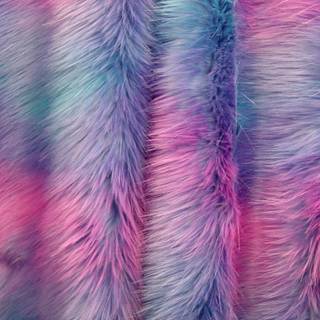 Faux fur wallpaper