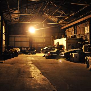 Service station wallpaper