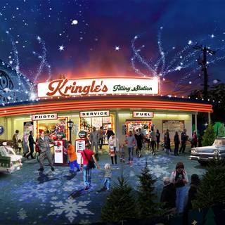 Service station wallpaper