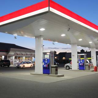 Service station wallpaper