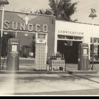 Service station wallpaper