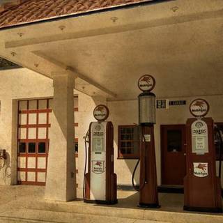 Service station wallpaper