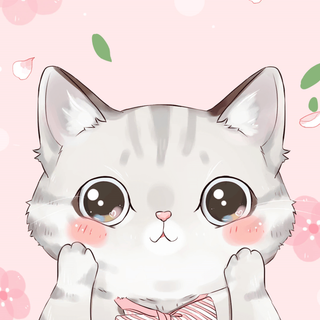 Kitten cartoon wallpaper