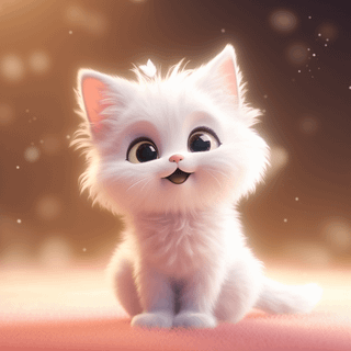 Kitten cartoon wallpaper