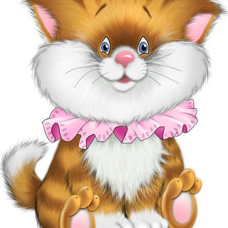 Kitten cartoon wallpaper
