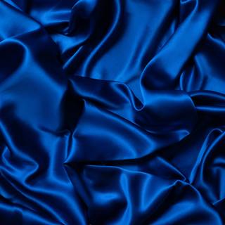 Blue silk wallpaper