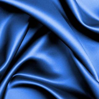 Blue silk wallpaper