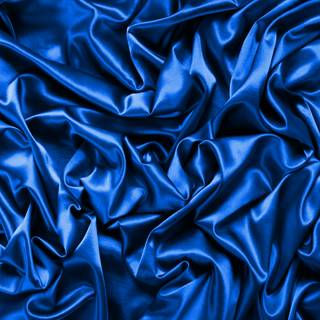 Blue silk wallpaper