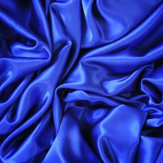 Blue silk wallpaper