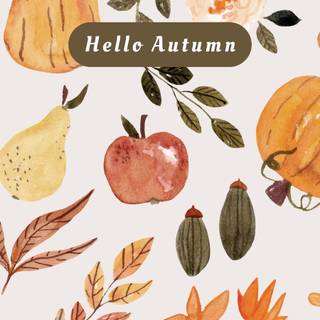 Autumn neutral iPhone wallpaper
