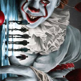 4k Pennywise wallpaper